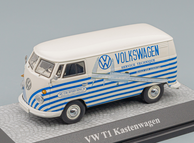 VOLKSWAGEN T1, Service Technique Volkswagen Box Wagon, white / blue