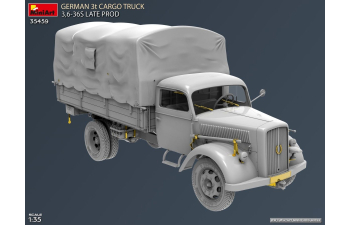 Сборная модель OPEL Blitz German 3t Cargo Military Truck 2-assi 1945