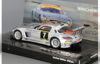 MERCEDES-BENZ SLS AMG GT3 Dubai (2011), silver