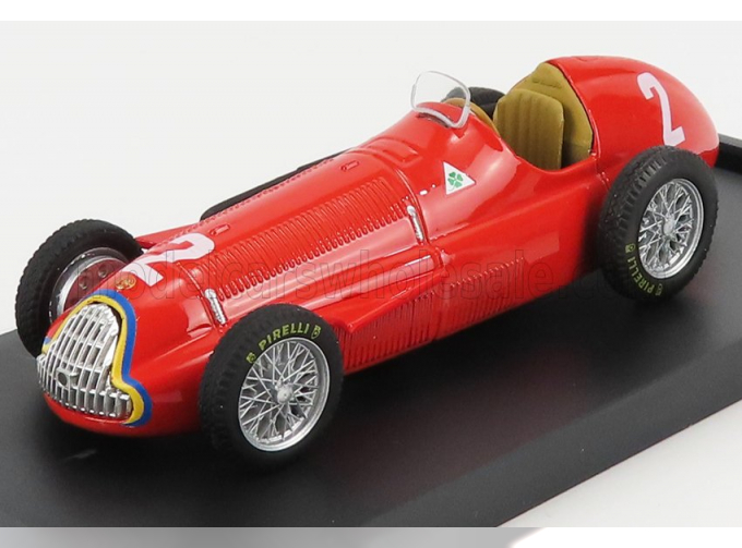 ALFA ROMEO F1 159 №2 WORLD CHAMPION BELGIUM GP JUAN MANUEL FANGIO (1951), RED