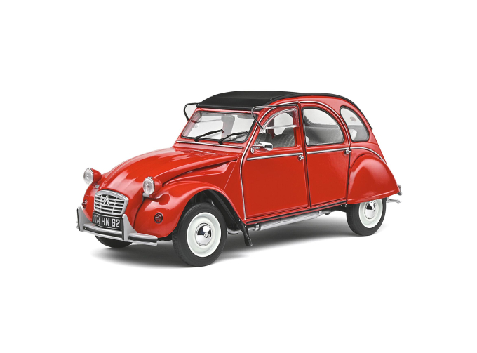 Citroen 2CV6 1982 red