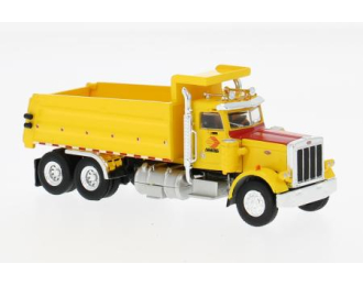 PETERBILT 359 самосвал (1973), желтый