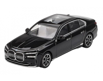 BMW i7 Edrive50 2024 (леворульный) черный