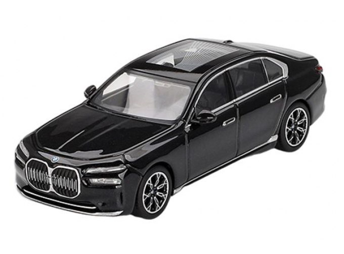 BMW i7 Edrive50 2024 (леворульный) черный