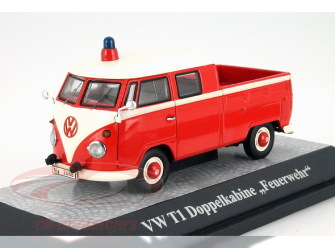 VOLKSWAGEN T1 Doka "FEUERWEHR" пожарный пикап с двойной кабиной) 1956