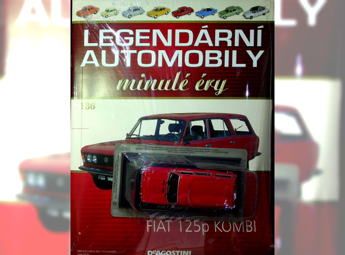 FIAT 125p KOMBI, Legendarni automobily minule ery 136