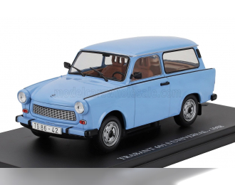 TRABANT 601 Universal Sw Station Wagon (1988) - Con Vetrina - With Showcase, Light Blue