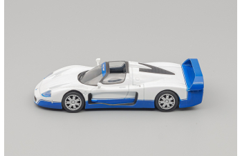 MASERATI MC12, Суперкары 75, white / blue