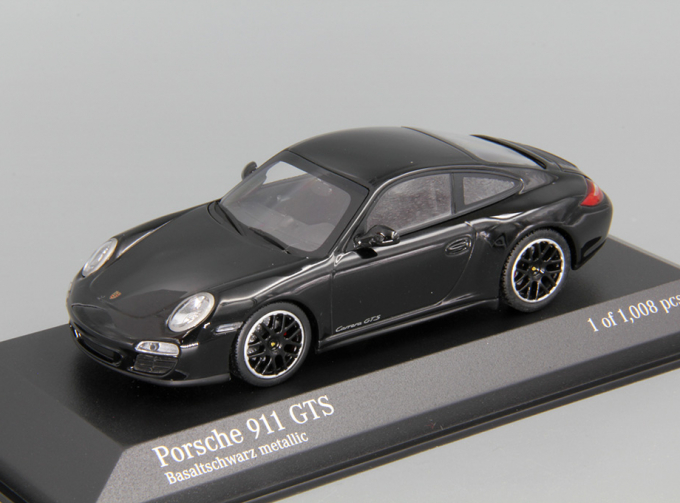 PORSCHE 911 (997 II) GTS (2011), black met