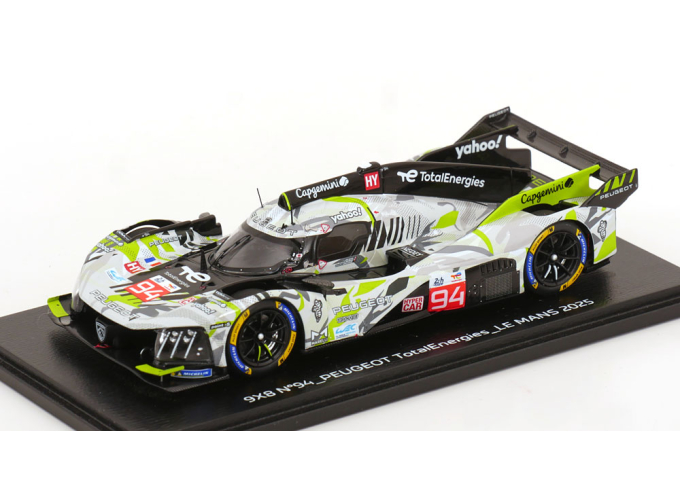 PEUGEOT 9X8 №94 24h LeMans Stoffel Vandoorne, Malthe Jakobsen, Loïc Duval (2025)