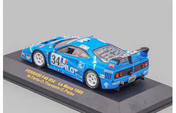 (Б/У) FERRARI F40 34 Le Mans #34 (1995), blue