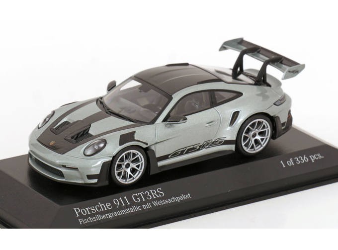 PORSCHE 911 (992) GT3 RS Weissach Package (2023), grey metallic