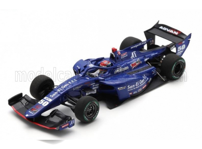 DALLARA Sf23 Hr-417-e M-tec Team B-max Racing №50 Super Formula Season (2024) Iori Kumura, Blue Black