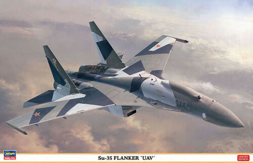 Сборная модель БПЛА Su-35 Flanker UAV