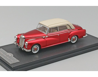 MERCEDES-BENZ 300D (1959), red / ivory