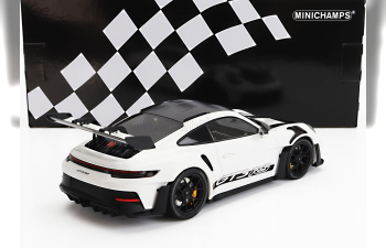 PORSCHE 911 992 Gt3 Rs Coupe (2023) - Black Wheels, White Black