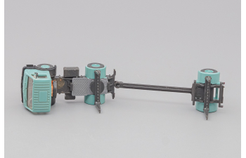 MERCEDES-BENZ NG Tractor / Logging Trailer, turquoisegreen / darkgrey