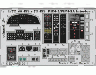 Цветное фототравление для PBM-5/PBM-5A interior S.A.