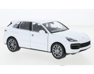 PORSCHE Cayenne Turbo, white