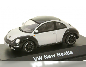 Volkswagen New Beetle серебристый/черный
