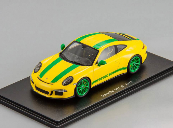 Porsche 911 R 2017 (yellow / green)