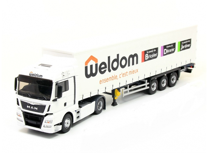 MAN TGX EURO 6 с полуприцепом "WELDOM" 2015