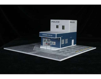 Diorama *Japan police office with light*, various