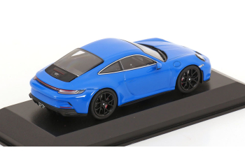 PORSCHE 911 (992) GT3 mit Touring-Paket (2021), sharkblue / black rims