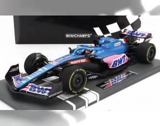 RENAULT F1 A522 Team Alpine Bwt N14 Australian Gp (2022) Fernando Alonso, Blue Pink