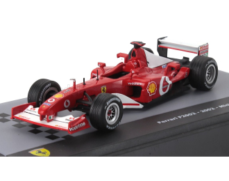 FERRARI F1 F2002 №1 World Champion Season (2002) Michael Schumacher - Con Vetrina - With Showcase, Red White