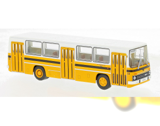 IKARUS 260 гордоской автобус Verkehrsbetriebe Halle, Wg. 68 желтый с белым