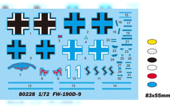 Сборная модель Самолет FW 190D-9