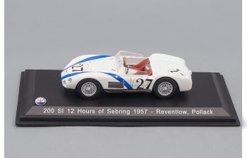 MASERATI 200 SI #27 Reventlow - Pollack 12 Hours of Sebring 1957