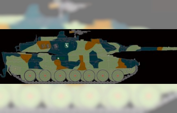 Сборная модель Танк Leopard 2 A5/A6NL MBT Tank