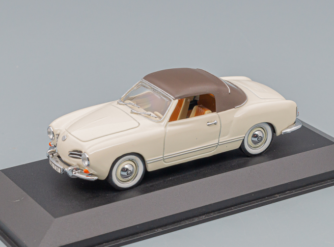 VOLKSWAGEN Karmann Ghia Cabriolet SoftTop (1957), cream