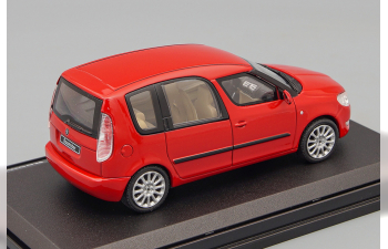 SKODA Roomster (2012), red