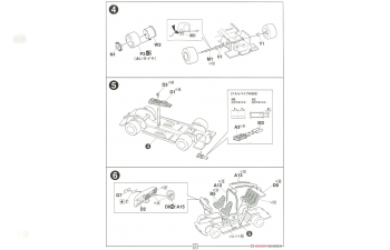 Сборная модель TOYOTA Crown 2.8 4 Door HT Royal Saloon 1979 (MS110)