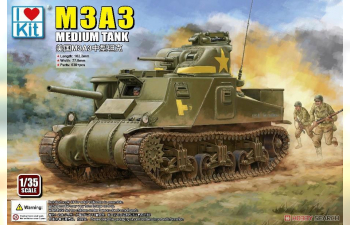 Сборная модель M3A3 Medium Tank