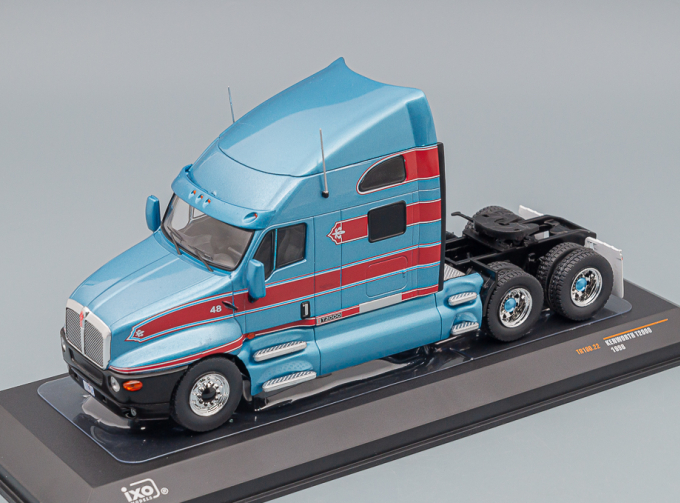 KENWORTH T2000 (1998), blue metallic red