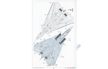 Сборная модель US Navy F-14B VF-101 "Grim Reapers"