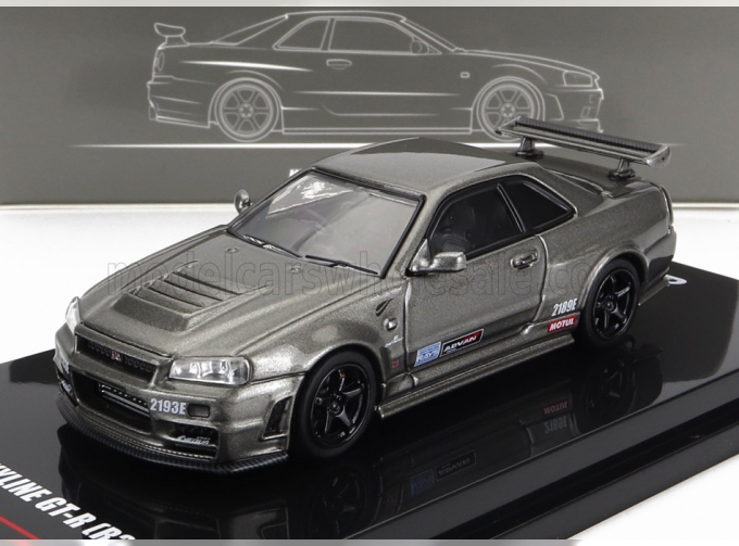 NISSAN Gt-r (r34) Omori Factory Clubman Race Spec (1996), grey