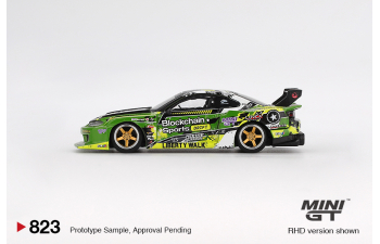NISSAN Silvia S15 №555 LB-Super Silhouette RHD Formula Drift Japan (2024), green/black