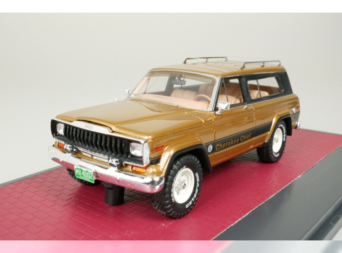 JEEP Cherokee Chief (SJ) (1980-1983), brown metallic