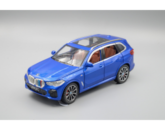 BMW X5, синий