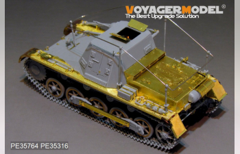 Фототравление для Pz.Bef.Wg.I Command tank (Sd.Kfz. 265) basic (Dragon)