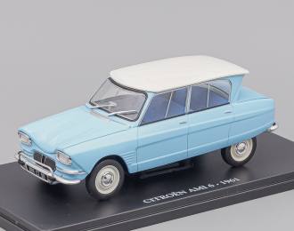 CITROEN Ami 6 1961, Auto Vintage, blue / white