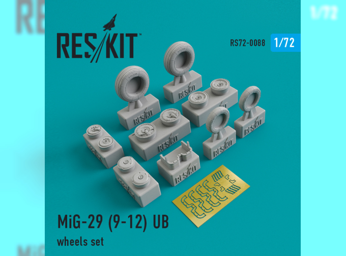 Колеса для Mikoyan MiG-29 (9-12) UB wheels set