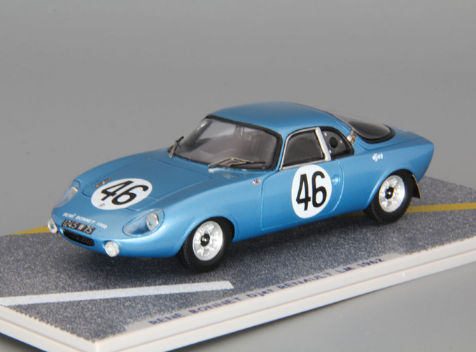 RENAULT Rene Bonnet Djet LM #46 (1962), blue metallic