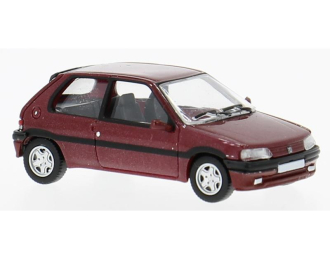 PEUGEOT 106 XSI, dunkelrot (1991), dark red