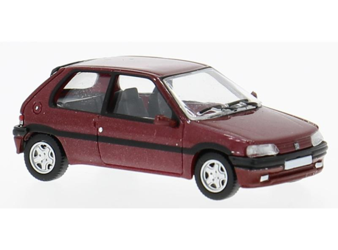 PEUGEOT 106 XSI, dunkelrot (1991), dark red